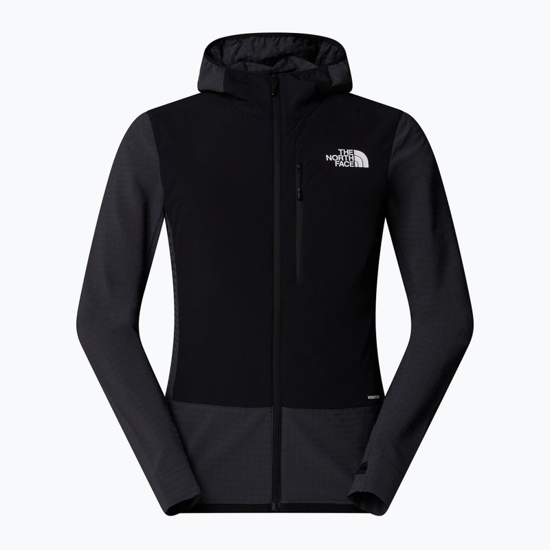 Jachetă hibridă pentru bărbați The North Face Elixir Hybrid Ventrix Midlayer gri asfalt / negru 5