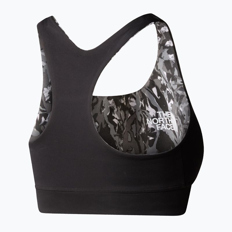 Sutien de fitness The North Face Flex Reversible asphalt grey abstract 2