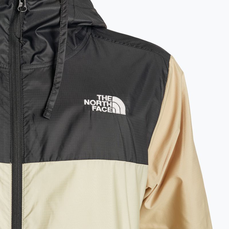 Geacă de vânt pentru bărbați The North Face Cyclone 3 gravel/black/khaki 3