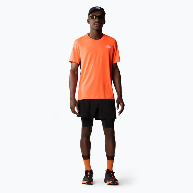 Pantaloni scurți de alergare pentru bărbați The North Face Sunriser 2In1 Short 4In negru 2