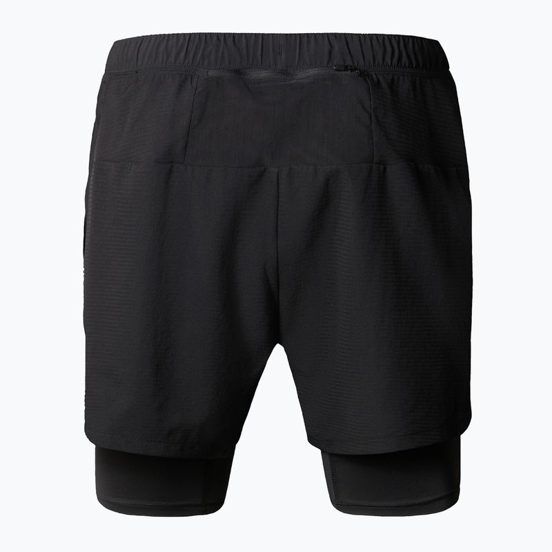 Pantaloni scurți de alergare pentru bărbați The North Face Sunriser 2In1 Short 4In negru 5