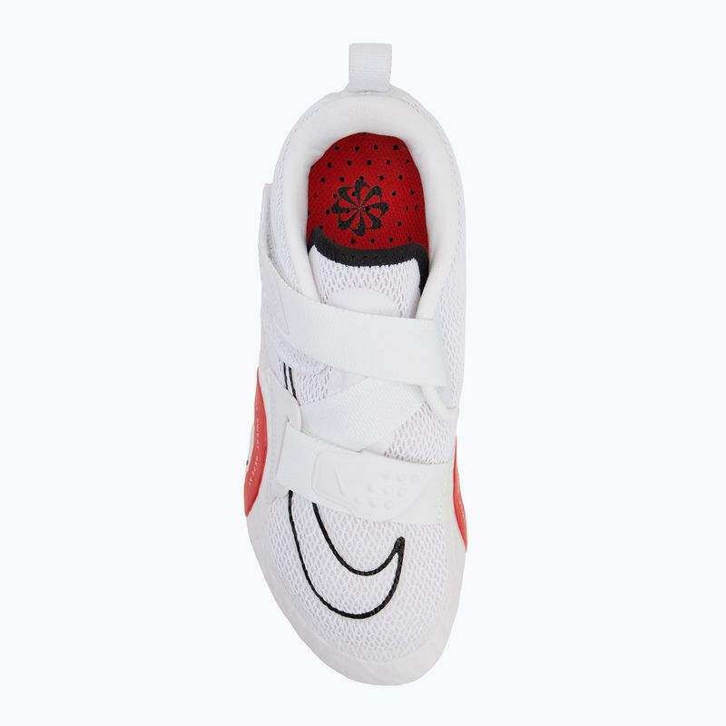Pantofi de spinning Nike Superrep Cycle 2 alb/roșu picant 5