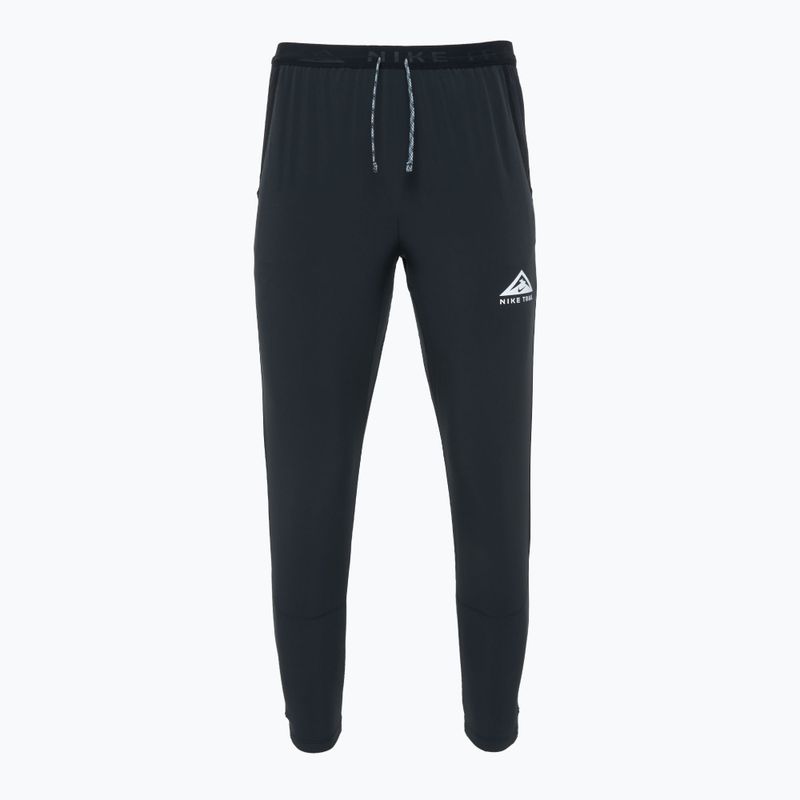 Pantaloni de alergare pentru bărbați Nike Dri-Fit Trail Dawn Range black/black/white