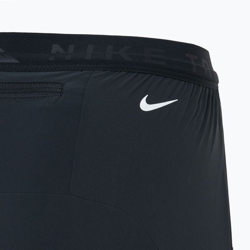 Pantaloni de alergare pentru bărbați Nike Dri-Fit Trail Dawn Range black/black/white 4