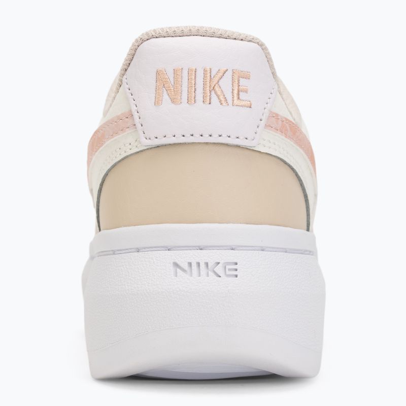 Încălțăminte pentru femei Nike Court Vision Alta sail/white/sanddrift/arctic orange 6