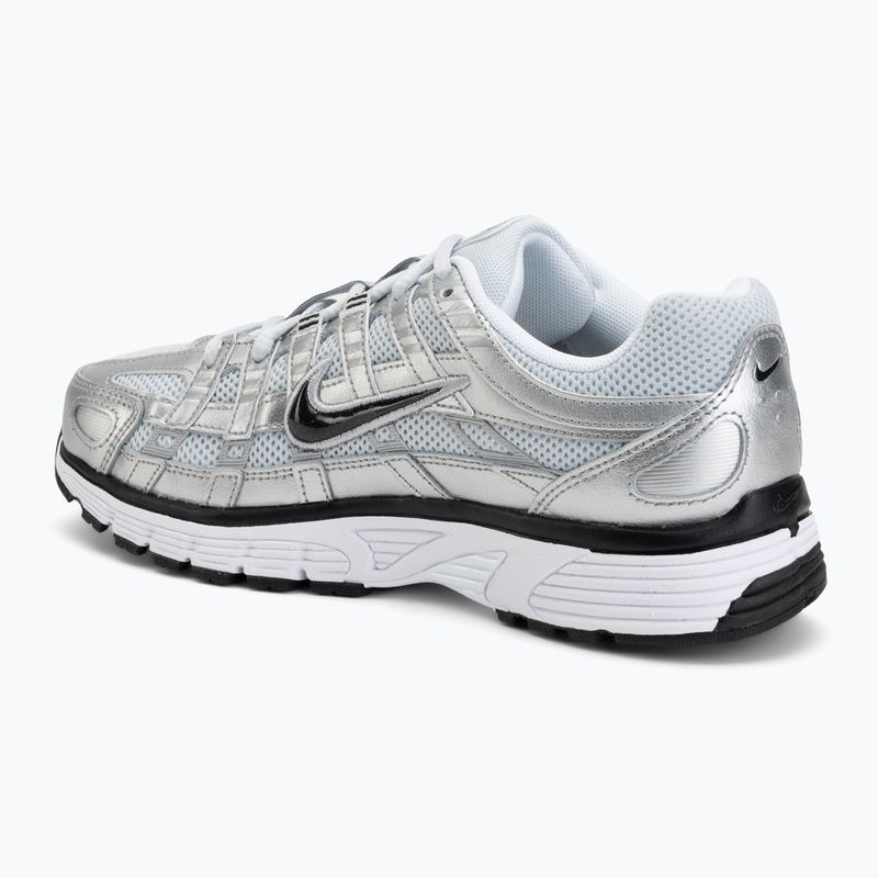 Încălțăminte pentru femei Nike P-6000 white/metallic silver/black 3
