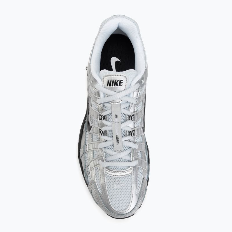 Încălțăminte pentru femei Nike P-6000 white/metallic silver/black 5