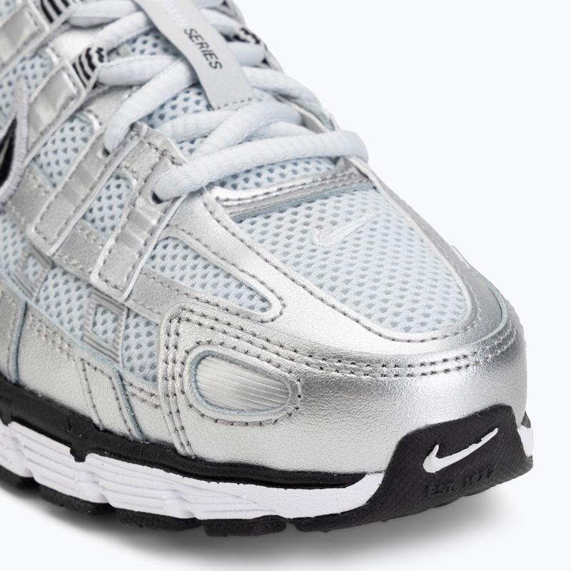 Încălțăminte pentru femei Nike P-6000 white/metallic silver/black 7
