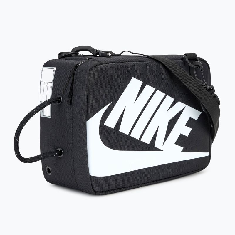 Geantă de antrenament Nike Small 8 l black/black/white 2