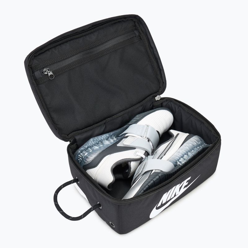 Geantă de antrenament Nike Small 8 l black/black/white 4