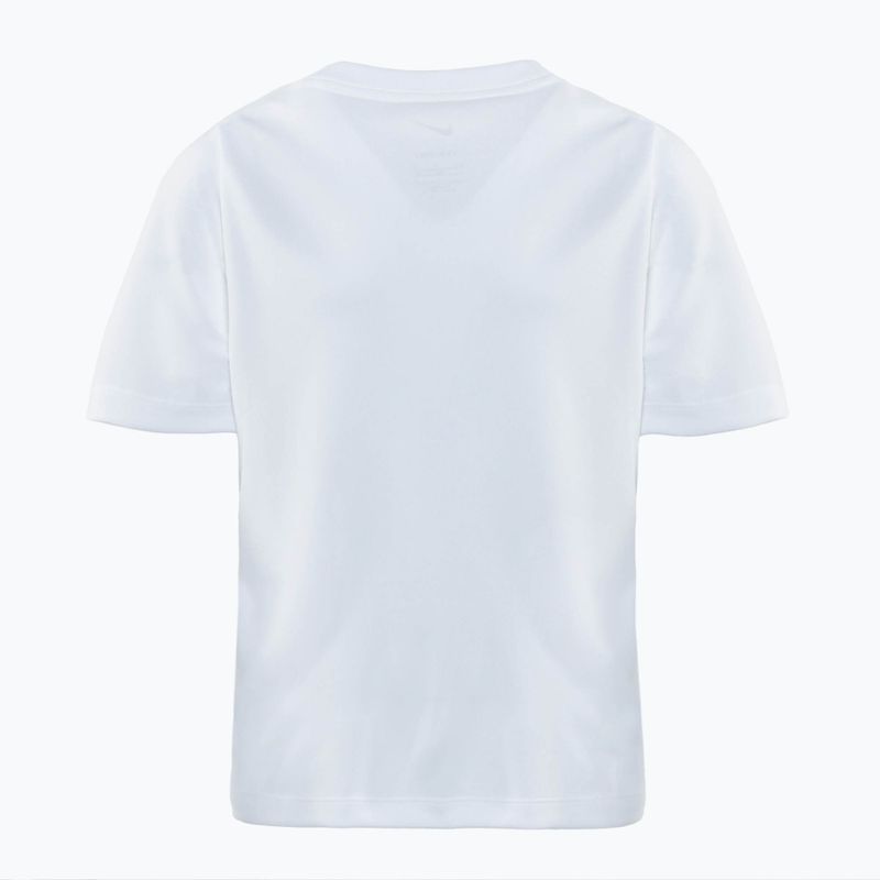 Tricou pentru copii Nike Dri-Fit Multi DX5380 white/black 2