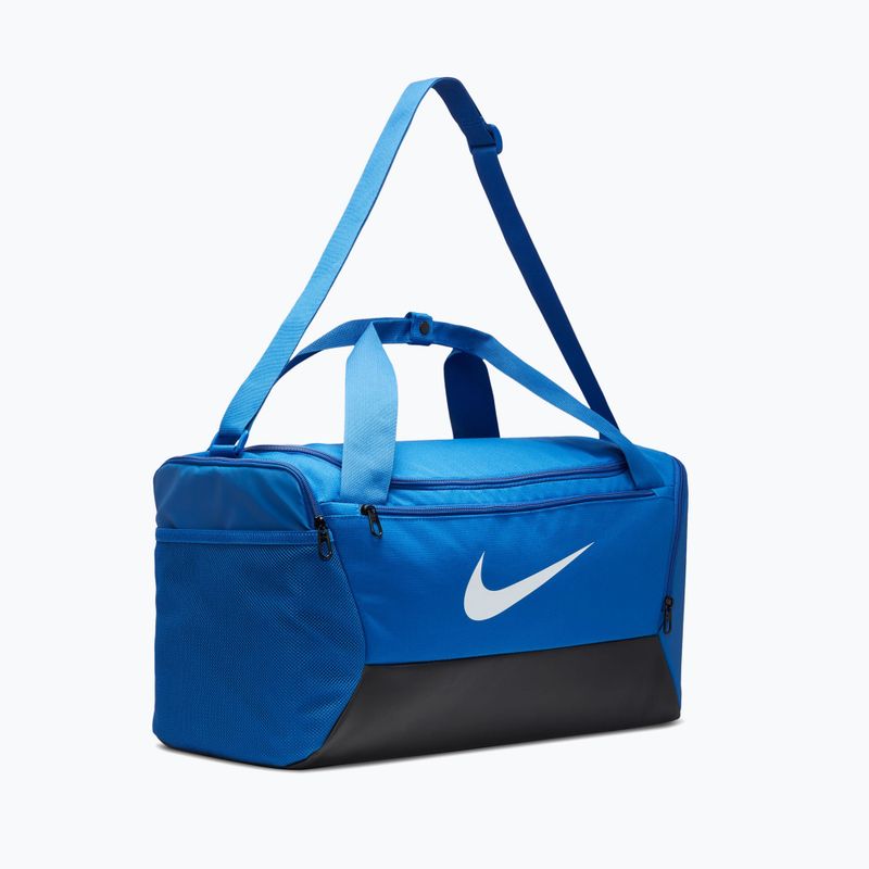 Geantă de antrenament Nike Brasilia 9.5 41 l game royal/black/white 2