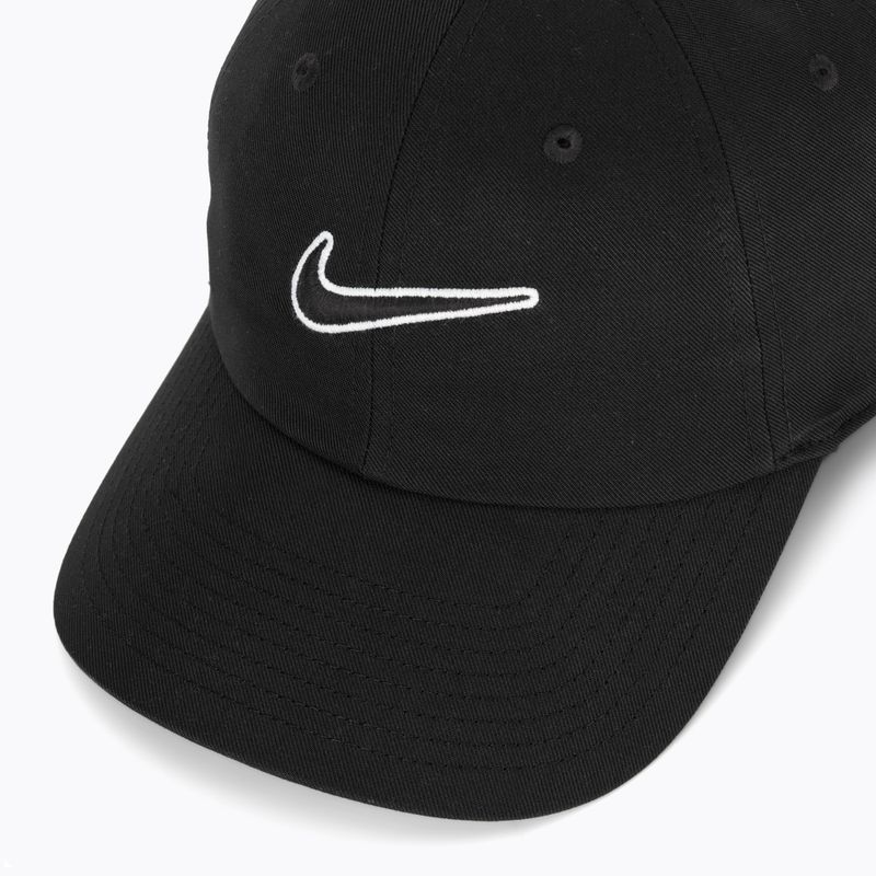Șapcă Nike Club Unstructured Swoosh black/black 3