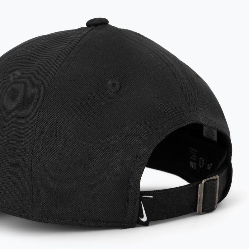 Șapcă Nike Club Unstructured Swoosh black/black 4