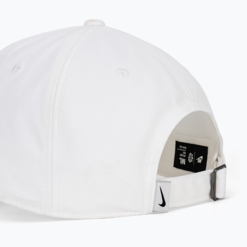 Șapcă Nike Club Unstructured Swoosh white/white 4