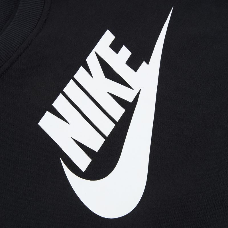 Bluză pentru copii Nike Sportswear Club Fleece Comet Black/White 3
