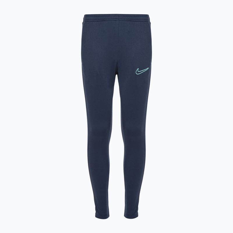 Pantaloni de fotbal pentru copii Nike Dri-Fit Academy23 midnight navy/midnight navy/hyper turquoise