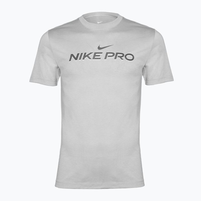 Tricou de antrenament pentru bărbați Nike Dri-Fit Fitness light smoke grey