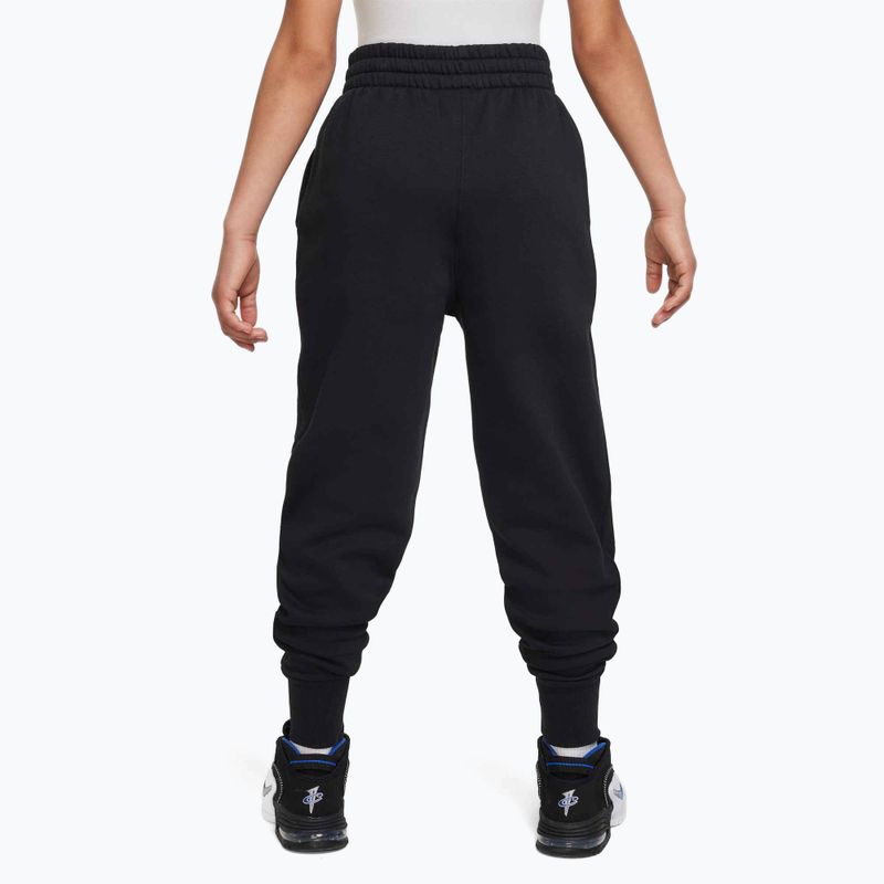 Pantaloni pentru copii Nike Sportswear Club Fleece black/black/white 3