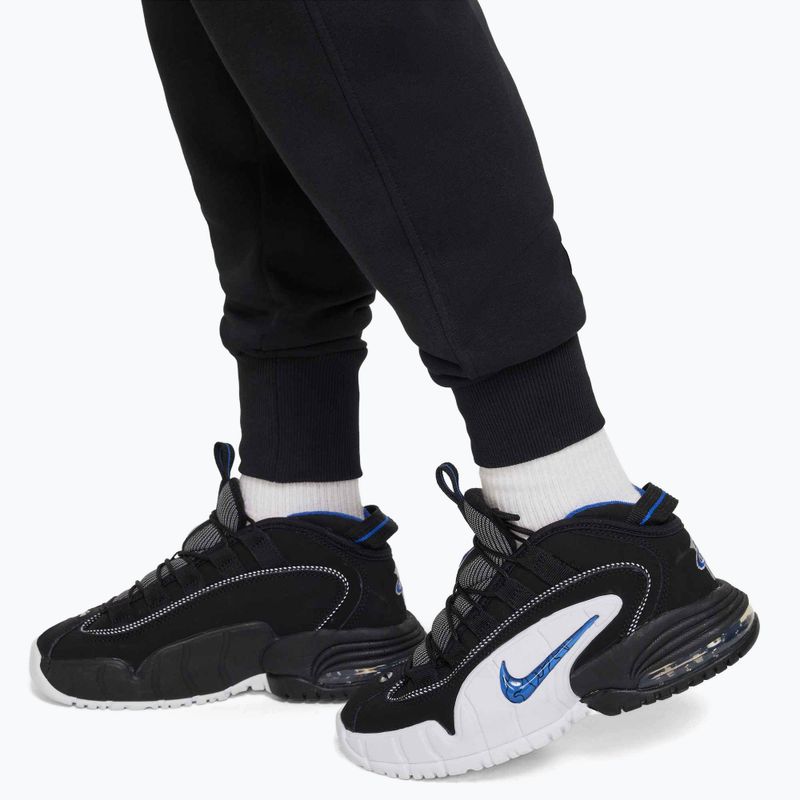 Pantaloni pentru copii Nike Sportswear Club Fleece black/black/white 6