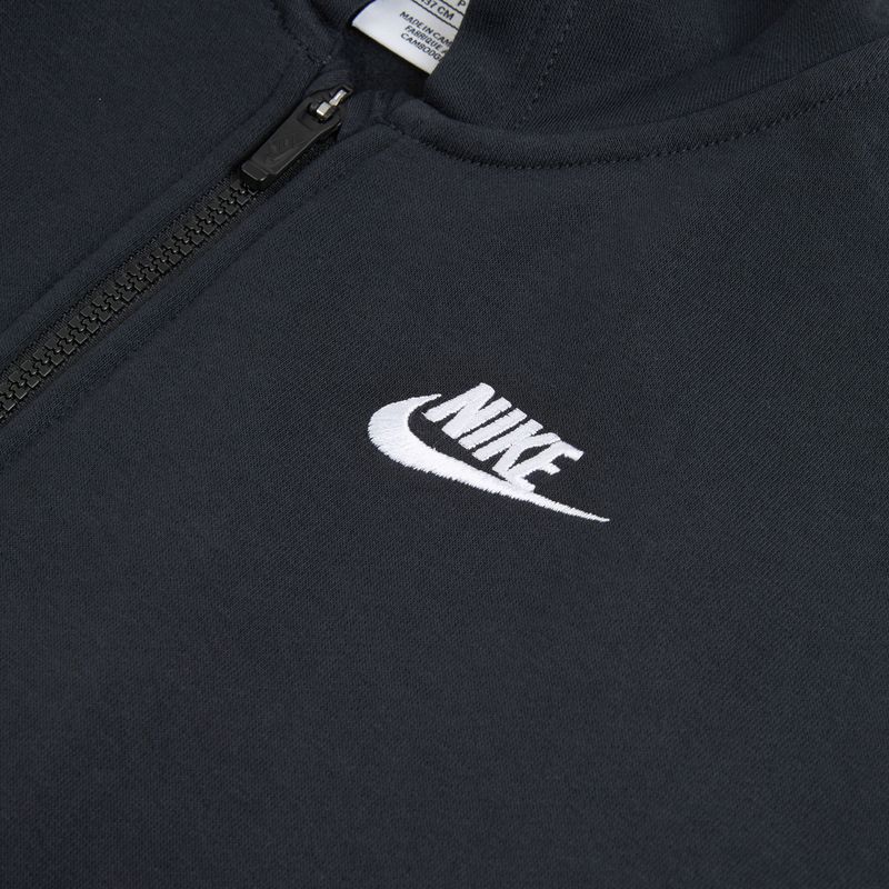 Hanorac pentru copii Nike Sportswear Club Fleece FD2931-010 black/white 3