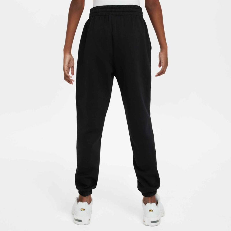 Pantaloni pentru copii Nike Sportswear Club Fleece black/black/white 2