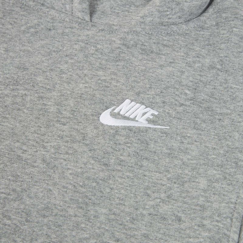 Bluză pentru copii Nike Sportswear Club Fleece dark grey heather/white 3