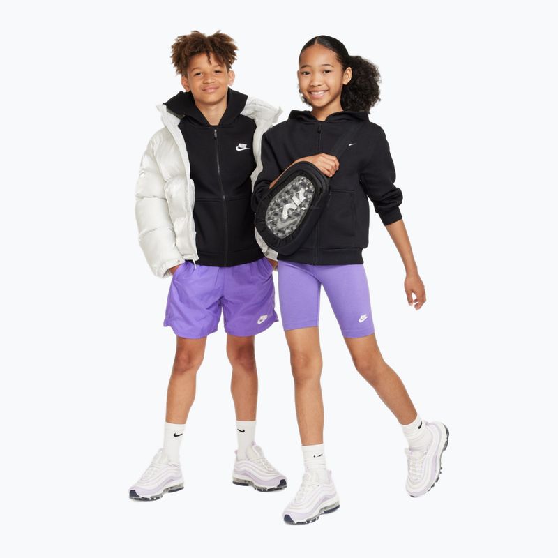 Bluză pentru copii Nike Sportswear Club Fleece black/white 2