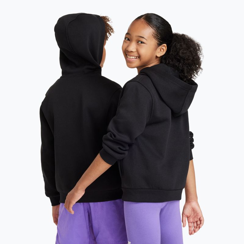 Bluză pentru copii Nike Sportswear Club Fleece black/white 3