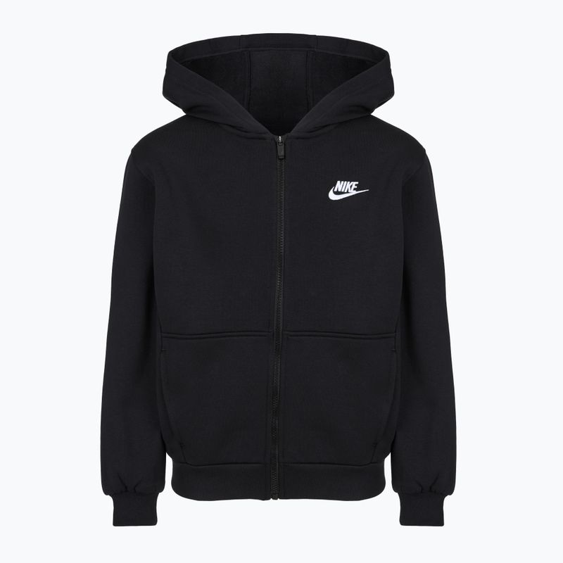 Bluză pentru copii Nike Sportswear Club Fleece black/white