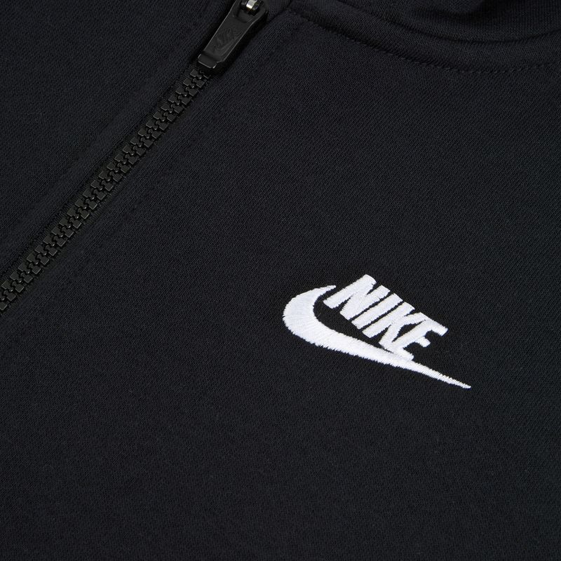Bluză pentru copii Nike Sportswear Club Fleece black/white 3