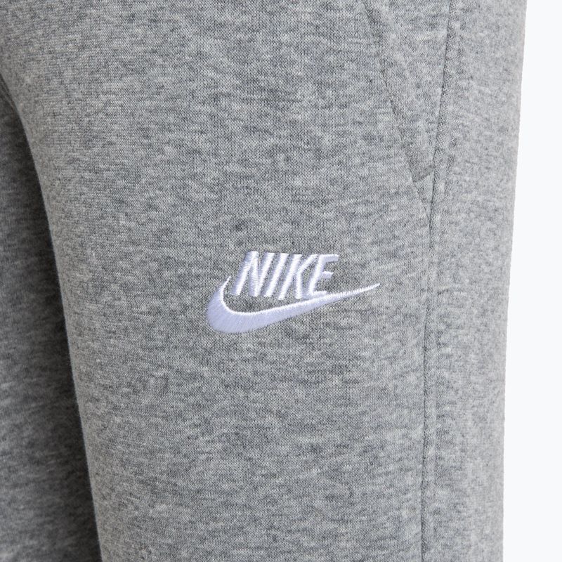 Trening pentru copii Nike Sportswear dark gray heather/ white 7