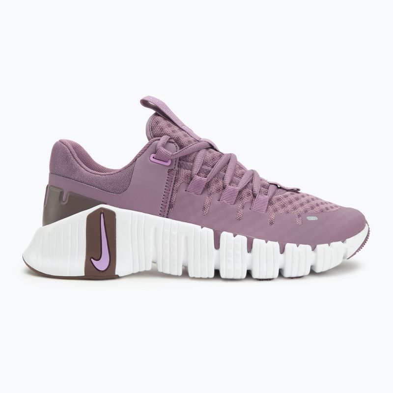 Încălțăminte de antrenament pentru femei Nike Free Metcon 5 violet dust/plum eclipse/rush fuchsia 2