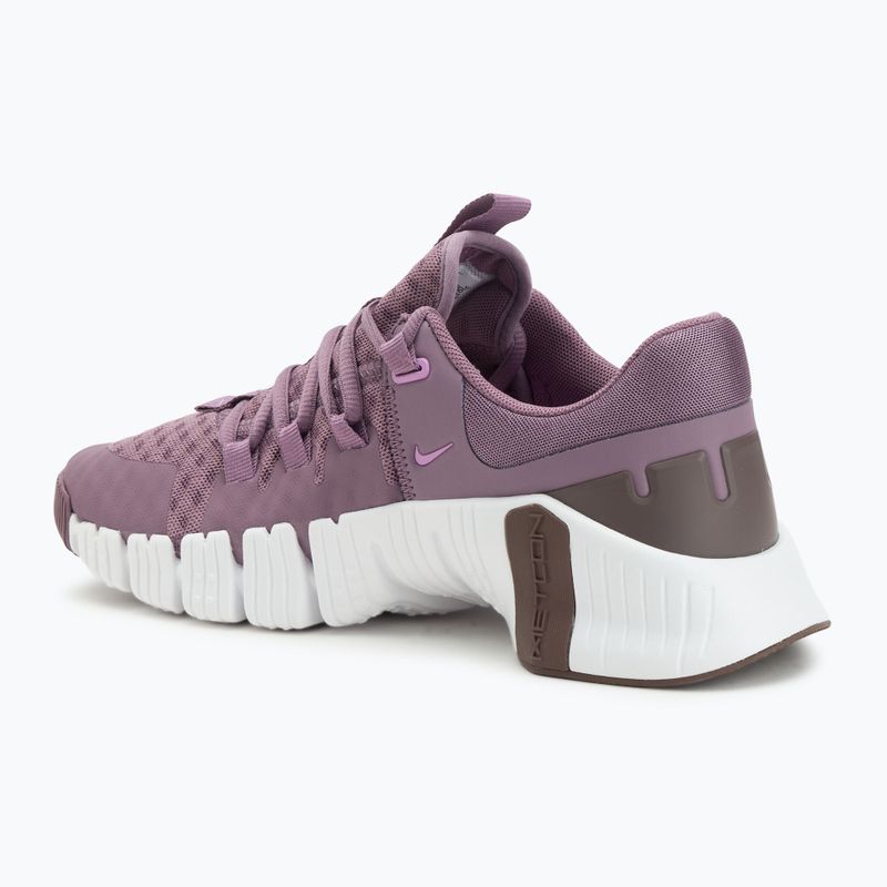 Încălțăminte de antrenament pentru femei Nike Free Metcon 5 violet dust/plum eclipse/rush fuchsia 3