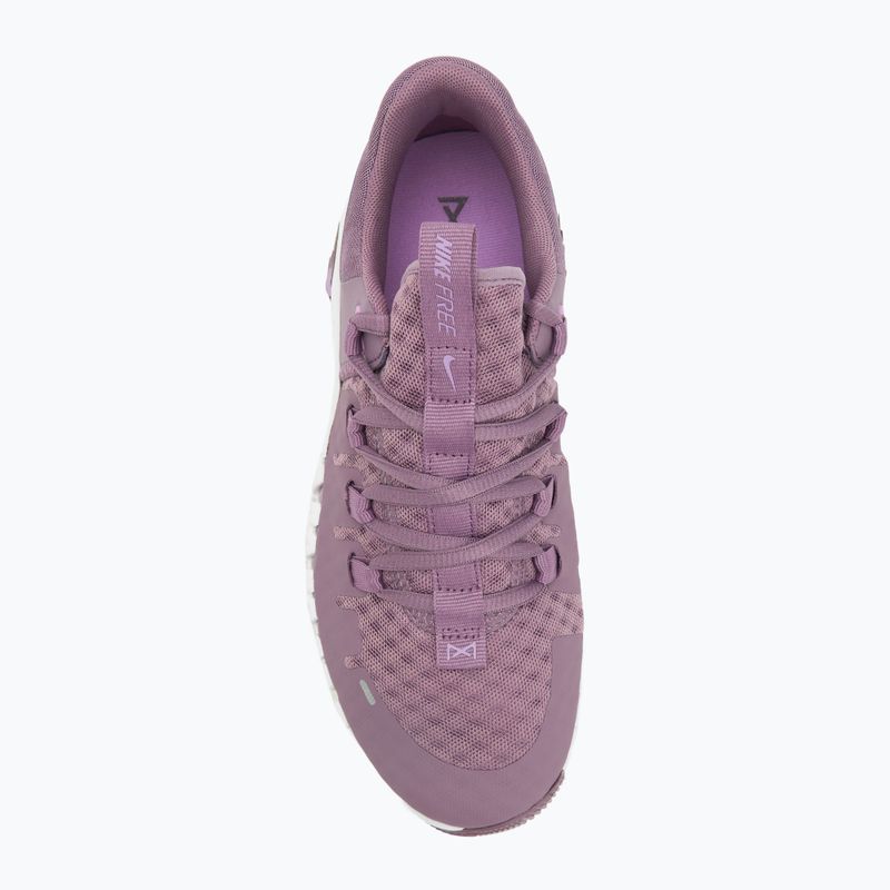 Încălțăminte de antrenament pentru femei Nike Free Metcon 5 violet dust/plum eclipse/rush fuchsia 5