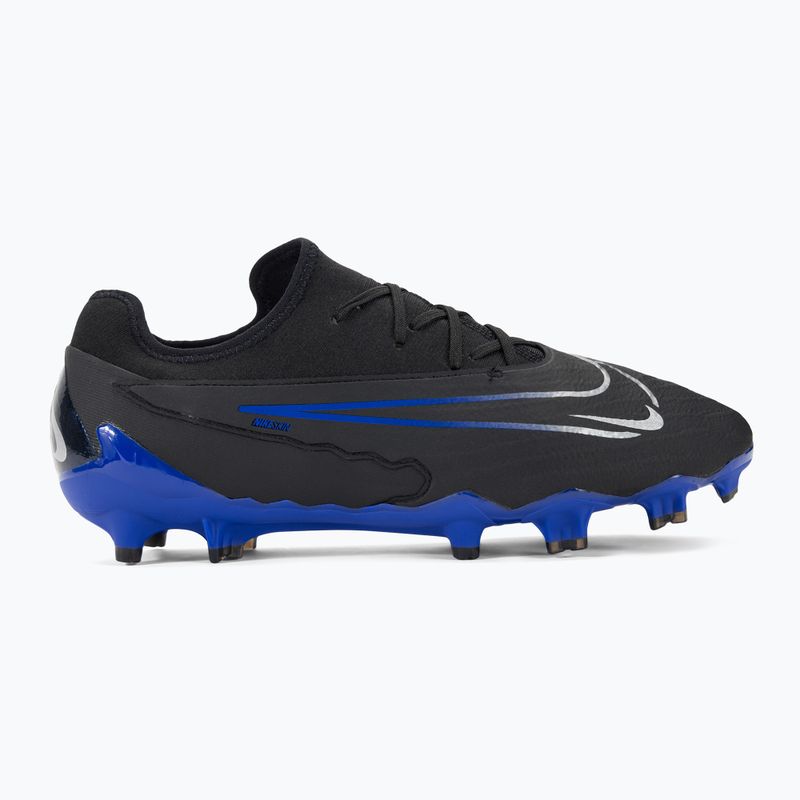 Încălțăminte de fotbal Nike Phantom GX Pro FG black/chrome/hyper royal 2