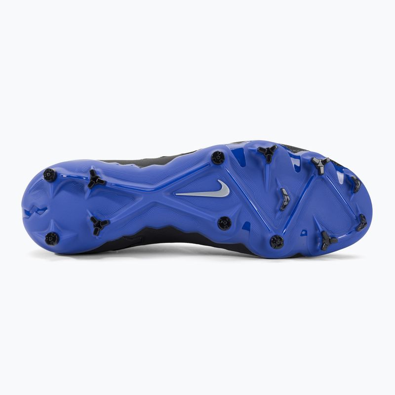 Încălțăminte de fotbal Nike Phantom GX Pro FG black/chrome/hyper royal 5