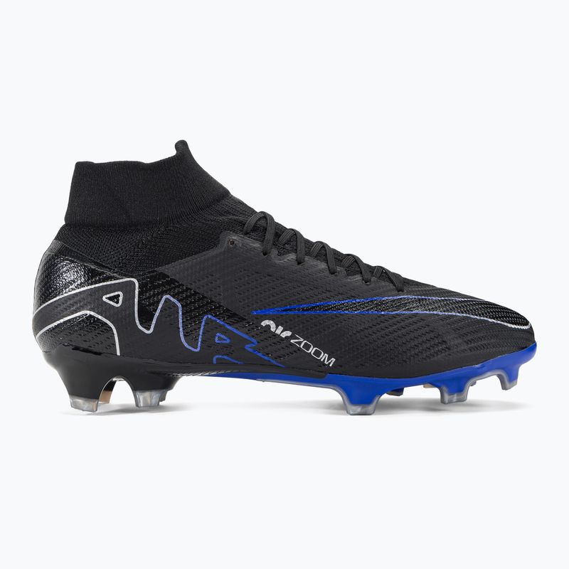 Încălțăminte de fotbal Nike Zoom Mercurial Superfly 9 Pro FG black/chrome/hyper royal 2