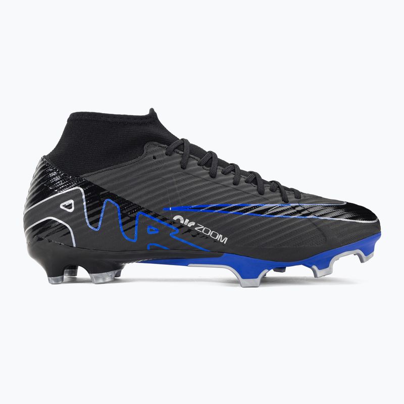 Încălțăminte de fotbal Nike Zoom Mercurial Superfly 9 Academy MG black/chrome/hyper real 2