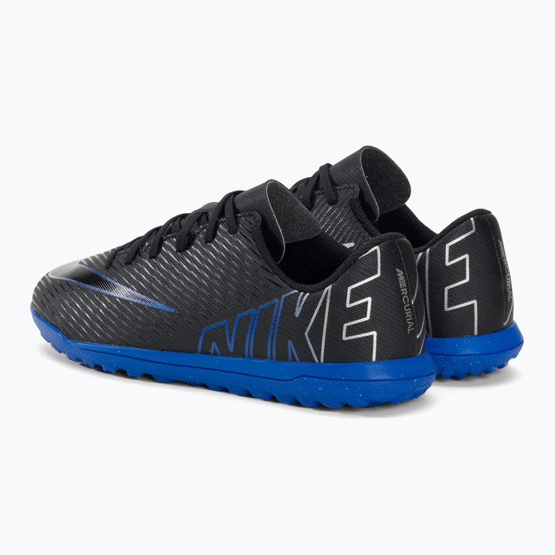 Încălțăminte de fotbal pentru copii Nike JR Mercurial Vapor 15 Club TF black/chrome/hyper real 3