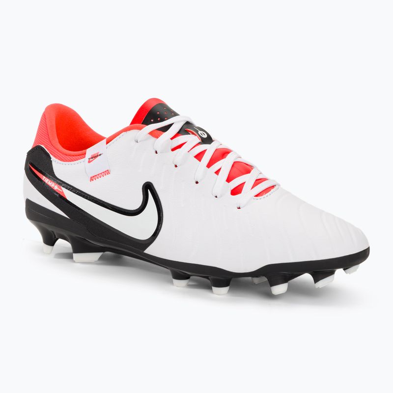 Încălțăminte de fotbal Nike Tiempo Legend 10 Academy MG white/black/bright crimson