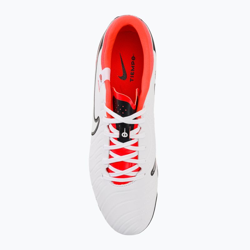 Încălțăminte de fotbal Nike Tiempo Legend 10 Academy MG white/black/bright crimson 6