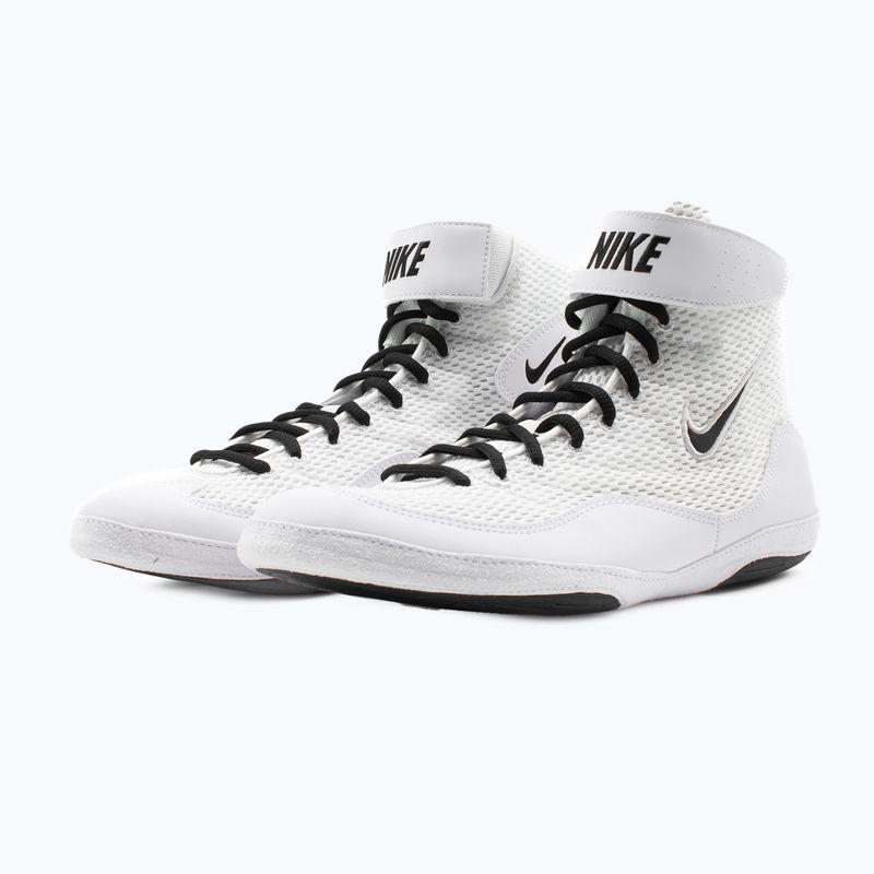 Încălțăminte de wrestling Nike Inflict 3 black/white 10