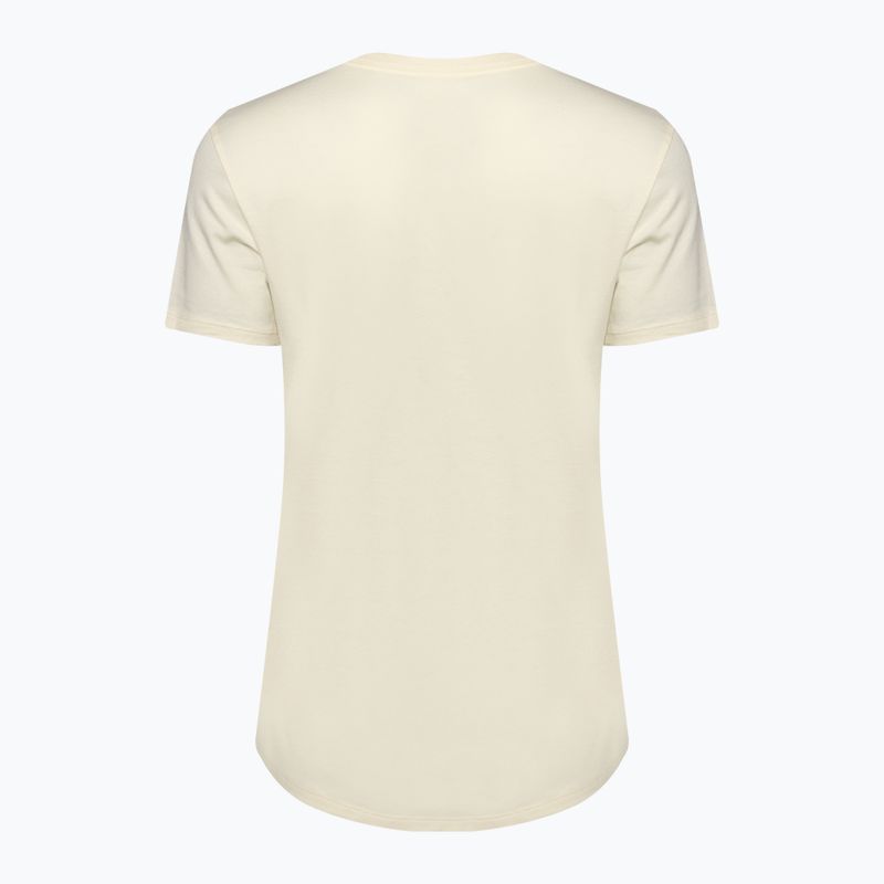 Tricou pentru femei  Nike Sportswear Club Essentials Logo coconut milk/black 2