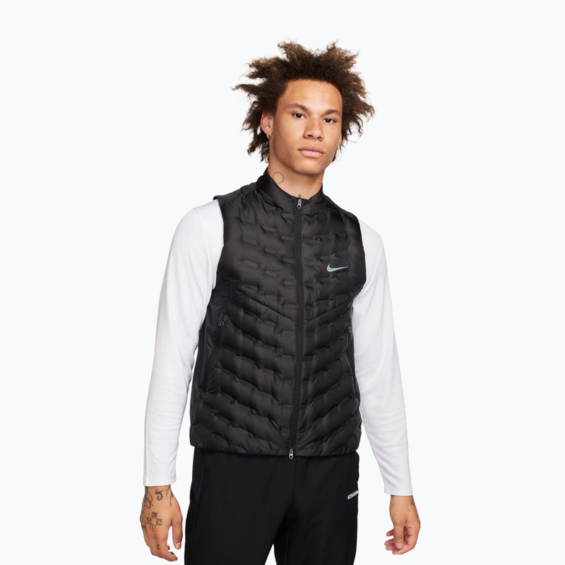 Vestă de alergare pentru bărbați Nike Therma-FIT ADV Repel AeroLoft black