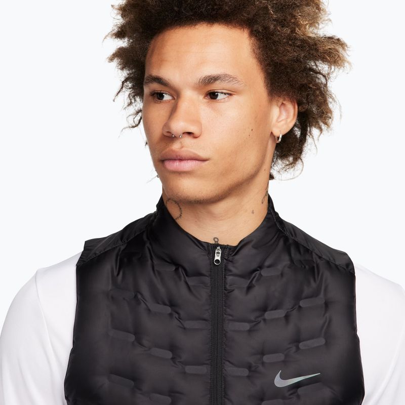Vestă de alergare pentru bărbați Nike Therma-FIT ADV Repel AeroLoft black 4