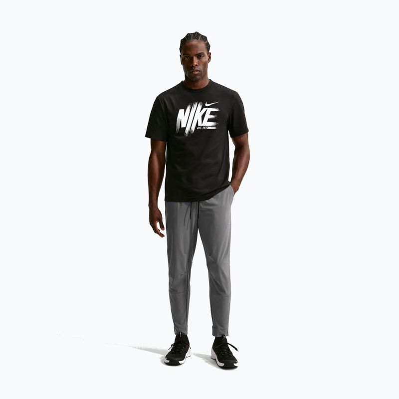 Pantaloni pentru bărbați Nike Unlimited smoke grey/black/smoke grey 2