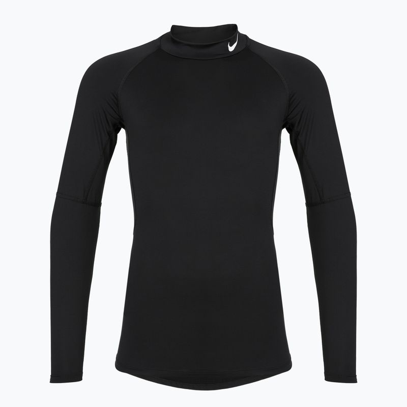 Longsleeve de antrenament pentru bărbați Nike Pro Dri-Fit Mock-Neck black/white 6