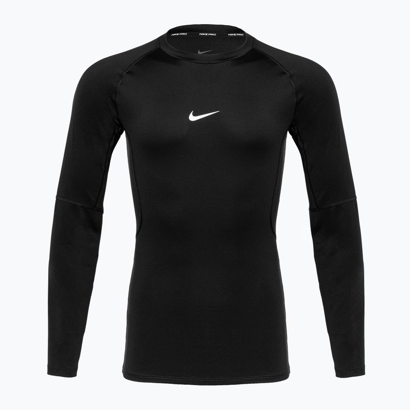 Longsleeve de antrenament pentru bărbați Nike Pro Dri-Fit Tight Fitness black/white