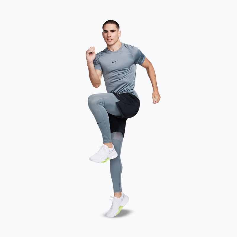 Colanți pentru bărbați Nike Pro Warm smoke grey/black 2